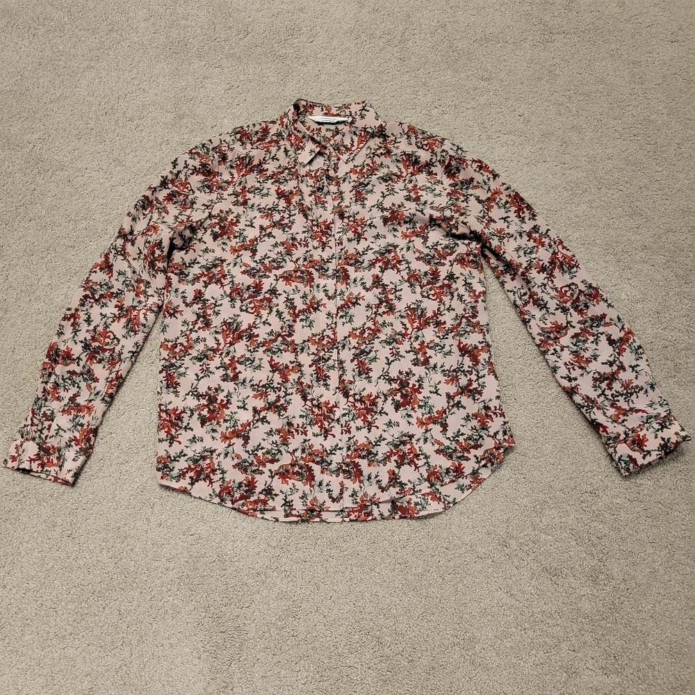 & Other Stories Silk Floral Blouse - Picture 4 of 12
